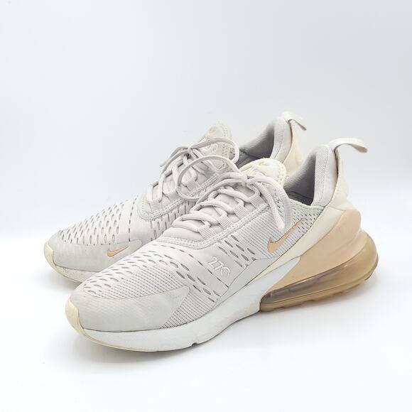 Nike Air Max 270 Low Light Bone Sesame DX8951-001 women's size 8.5 - Picture 4 of 9